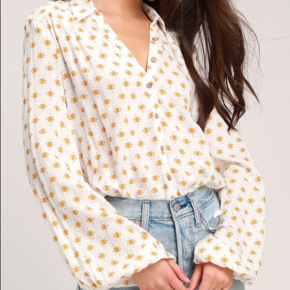 Boho Button-up Body Suit